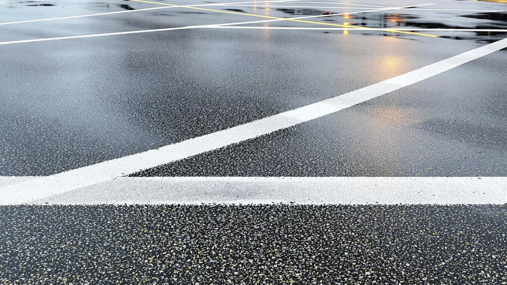 marquage au sol stationnement