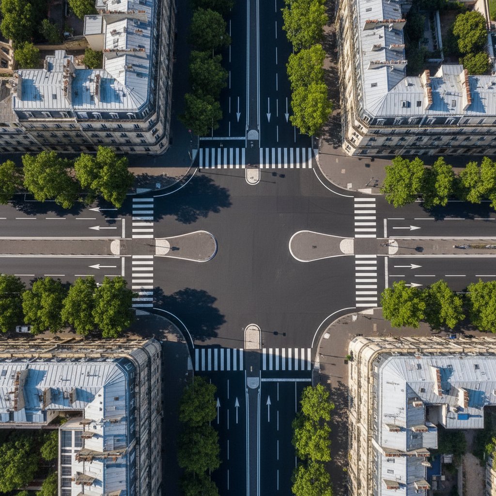 Marquage au sol Code de la Route