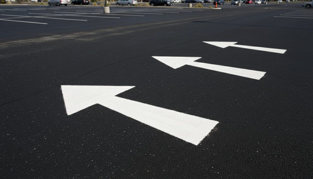 Flèches Directionnelles Parking : Normes et Implantation