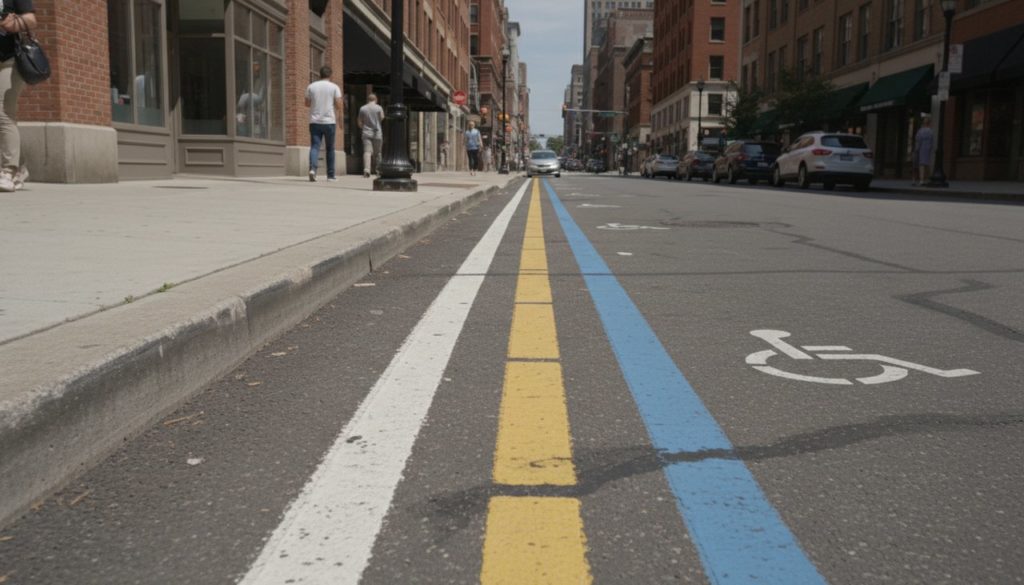 Lignes de Stationnement : Couleurs et Signification