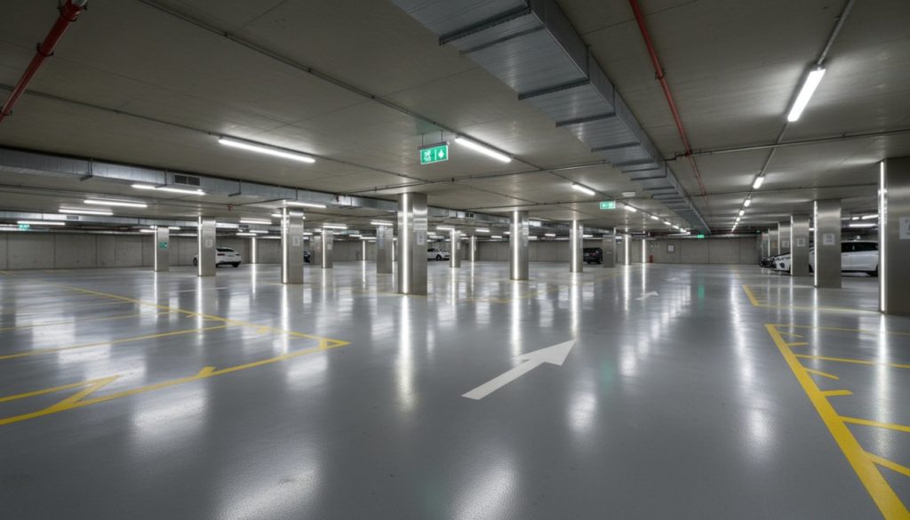 Marquage au Sol Parking Souterrain : Spécificités et Normes