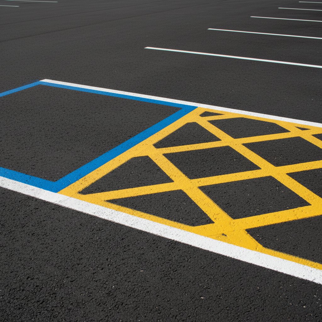 Marquage au sol