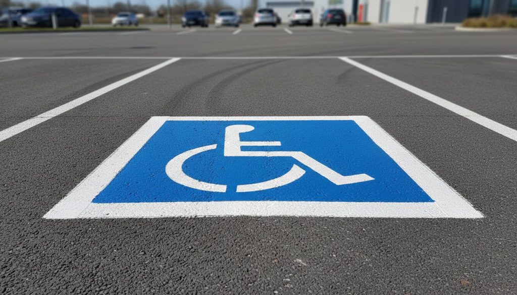 Marquage Place Handicapé : Réglementation PMR Complète