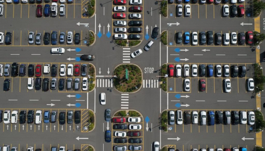 Sens de Circulation en Parking : Aménagement et Signalisation