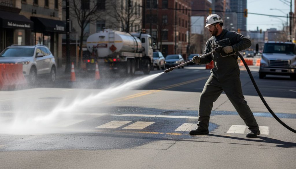 Effacer Marquage Au Sol Techniques - Marquage au Sol Stationnement