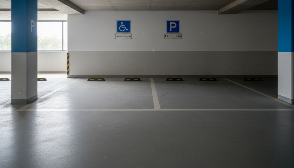 place parking dimension
