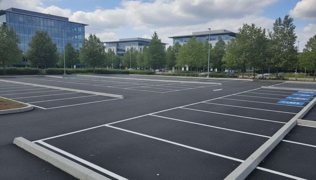 place de parking taille - illustration