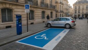 place handicapé payant
