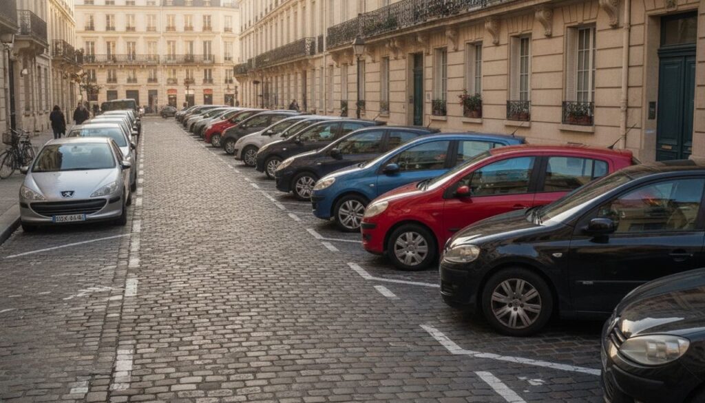 stationnement en épi