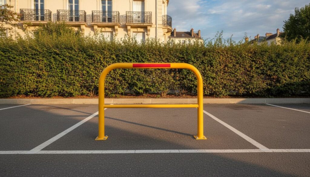 bloque place de parking