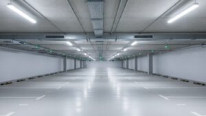 hauteur parking souterrain - illustration